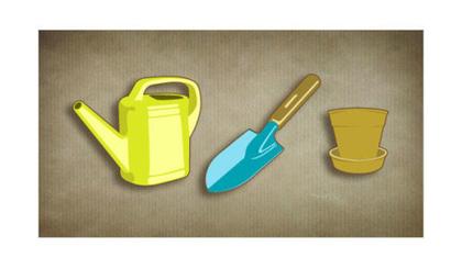 Garden Kit Vector Graphics