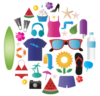 Vector Summer Icons
