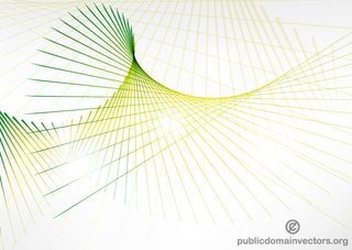 Abstract Green Wave Line Background Graphics