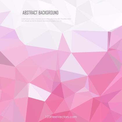 Light Pink Abstract Geometric Polygon Background Graphics