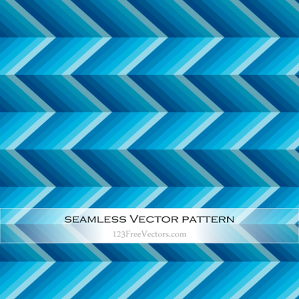 Abstract Blue Zig Zag Background Vector