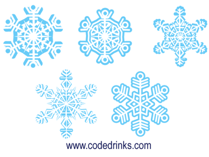 Christmas Snowflakes Illustration