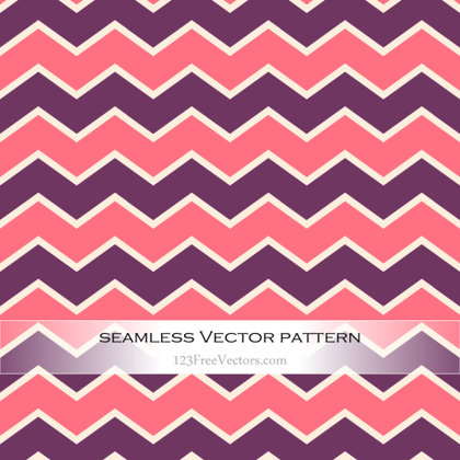 Vintage Zigzag Chevron Pattern Vector