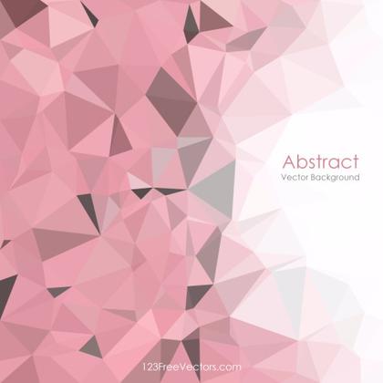 Exquisite Collection of Blue and Pink Polygonal Background Clip Arts