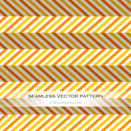 Orange and Yellow Zig Zag Abstract Pattern Background