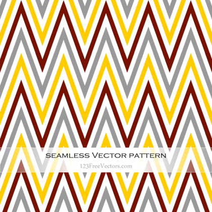 Zigzag Chevron Pattern Vector Illustration