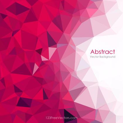 Exquisite Collection of Blue and Pink Polygonal Background Clip Arts