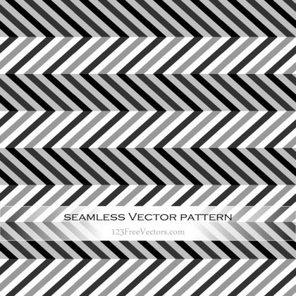 Black and Grey Chevron Abstract Pattern Background