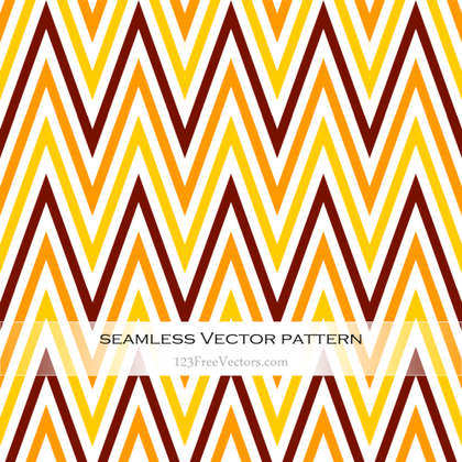 Zigzag Chevron Seamless Pattern Vector Illustration