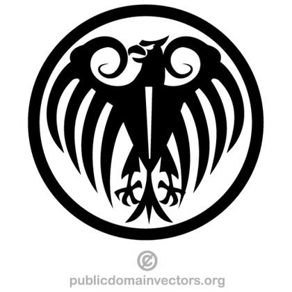 Eagle Badge Clip Art