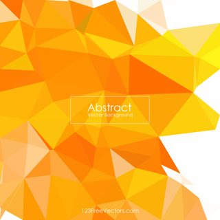 Red Yellow Abstract Polygonal Background Clip Art