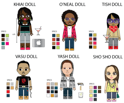 POP Art Series – StarRock Doll Vectors