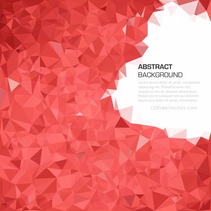 Polygonal Red Background Graphics