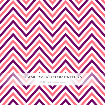 Colorful Zigzag Chevron Seamless Pattern Background Vector