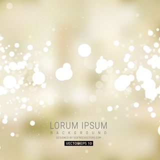 Beige Bokeh Abstract Light Vector