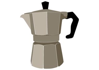 Vector Coffee Pot