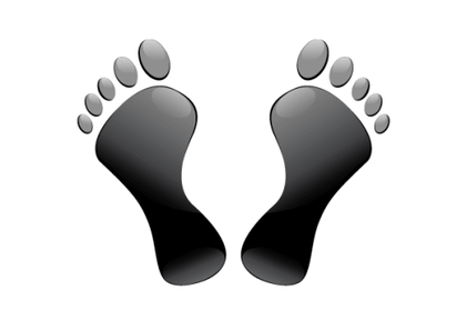 Free Footprints Vector Art