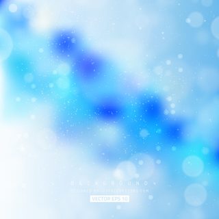 Light Blue Bokeh Background