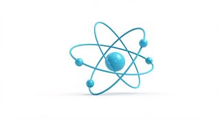 blue atom model