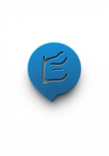 blue speech bubble