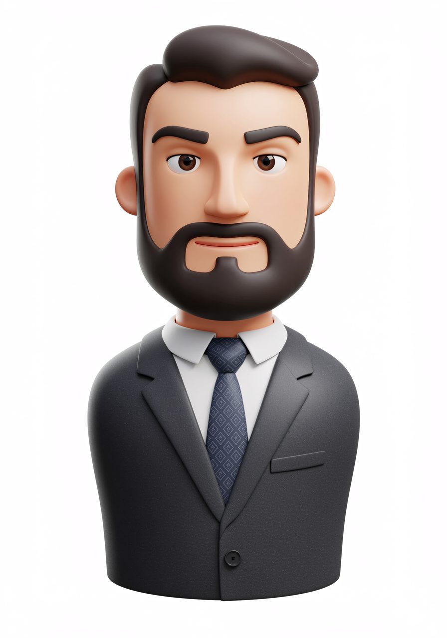 3d businessman avatar