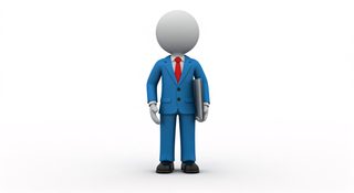 3d businessman character