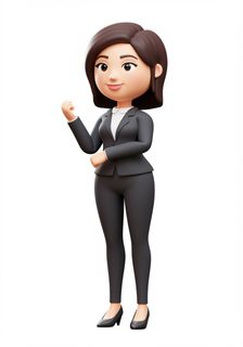 professional businesswoman character