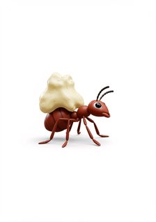cartoon ant food