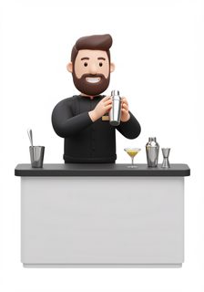 bartender-character-illustration
