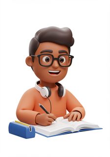 Boy Studying