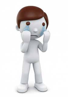 crying cartoon character