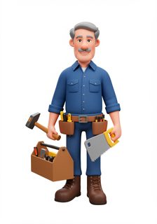 cartoon-carpenter-character