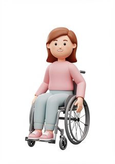 woman in wheelchair