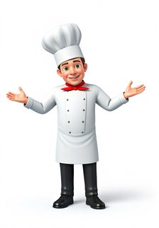 cartoon chef character
