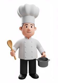 cartoon chef character