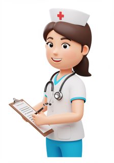 cartoon nurse illustration