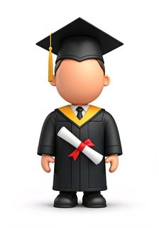 cartoon graduate student