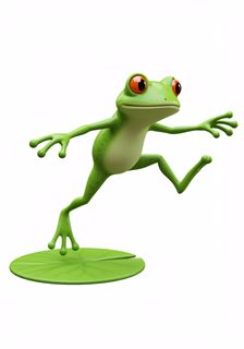 jumping tree frog
