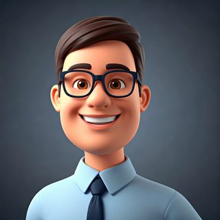 cartoon business man