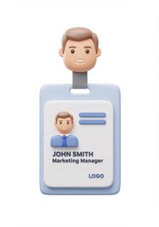 Marketing ID Badge