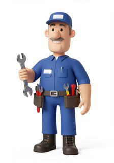 cartoon-mechanic-character