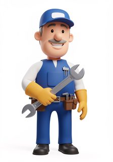 cartoon-mechanic-character