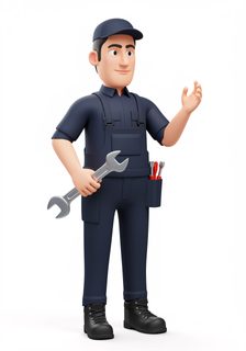 cartoon-mechanic-character
