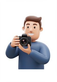 cartoon photographer
