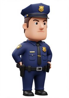 cartoon police officer