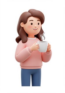 woman holding coffee