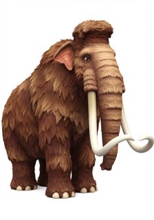 woolly mammoth illustration