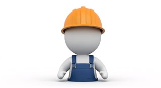 construction worker character