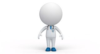 3d doctor character