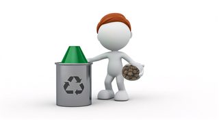 character recycling waste